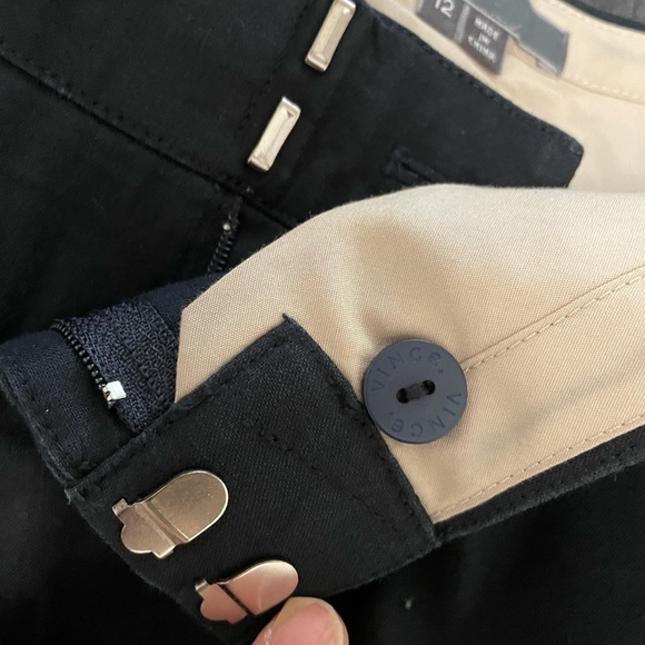 Vince Linen Blend Pants Size 12 | Lightweight Summer Trousers - Picture 7 of 9